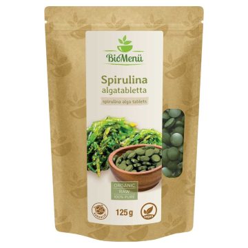 BioMenü Bio Spirulina-Algen-Tabletten 125 g