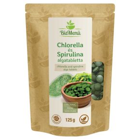 BioMenü Bio Chlorella- und Spirulina-Algen-Tabletten 125 g